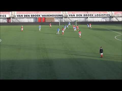 PSV Helmond JO12 - De Graafschap JO12 1e wedstrijd 16 december 2017