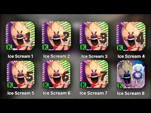 Ice Scream 1 2 3 4 5 6 7 8 Full Gameplay | Ice Scream Saga The Movie