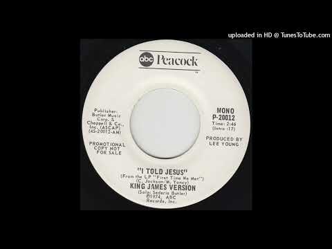 Rare Gospel Soul 45 King James Version - I Told Jesus