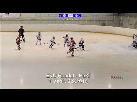 EVU Ruudut - HaKi 1.ottelu 2.9.2018