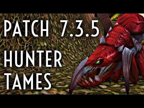 WoW Guide - New Hunter Pet Tames - Patch 7.3.5