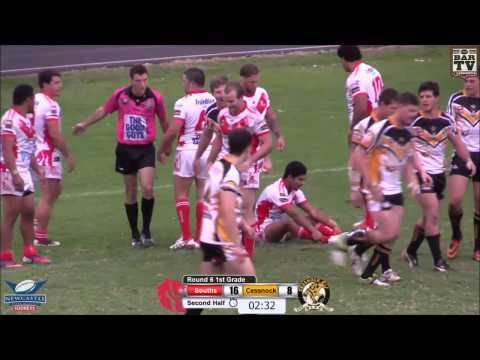 Real NRL Round 6 1st Grade Highlights - Souths v Cessnock