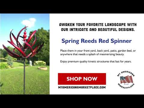 Spring Reeds Red Wind Spinner-MyAmericanaProductVideoHH112