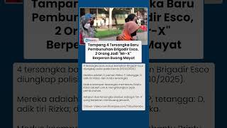 Polisi Ungkap Sosok Tersangka Kasus Kematian Brigadir Esco, Modus Hilangkan Jejak Pembunuhan