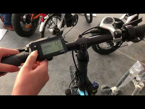 Bigstone  LCD display speed setting video