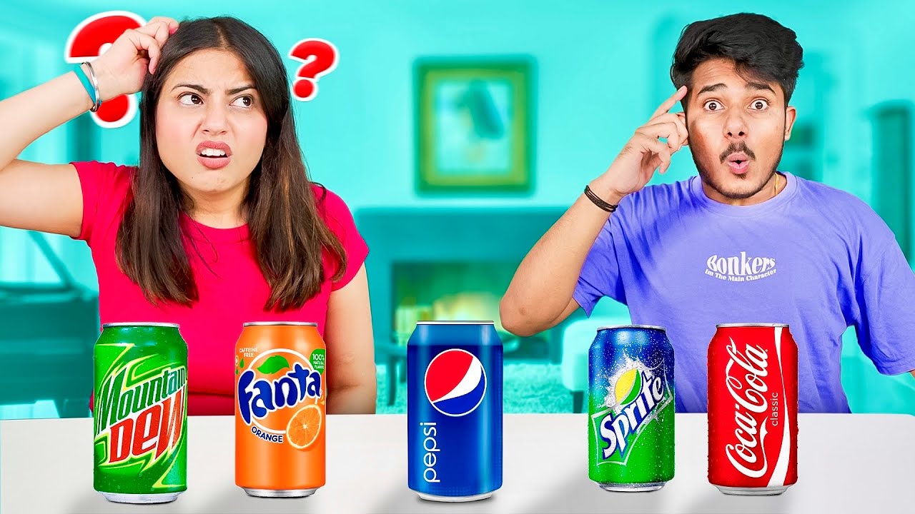 Guess the Soft Drink Challenge vs Nishu Tiwari !