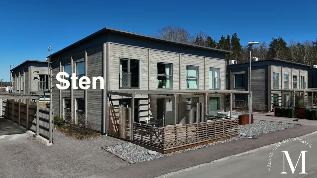 3 rum Lägenhet på Stenkolsgatan 18B Stenby Eskilstuna kommun - video