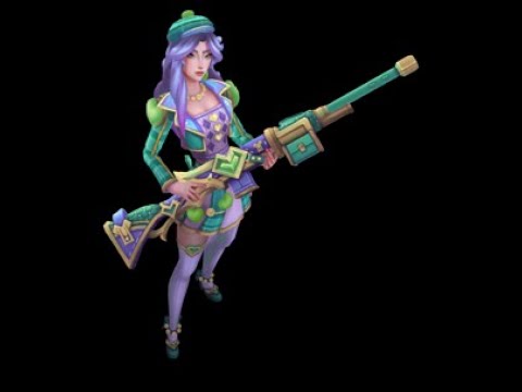 Heartthrob Caitlyn (Turquoise) Chroma - League of Legends
