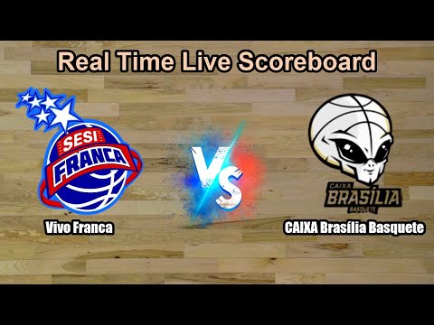 Vivo Franca vs CAIXA Brasília Basquete Live Score - Brazil Novo Basquete Brasil