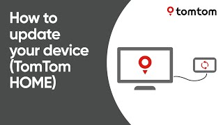 Updating your device in TomTom HOME