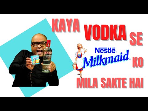 Amazing Milkmaid & Vodka Drink | मिल्कमेड के साथ देसी वोदका Drink बनाएं | Cocktails India