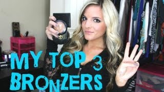 My Top 3 Bronzers ♡ Fall 2012!