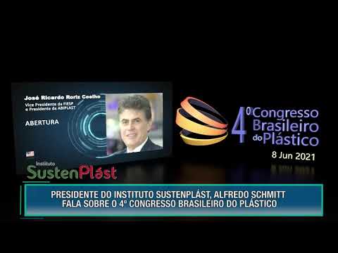 4º Congresso Brasileiro do Plástico – Entrevista Alfredo Schmitt