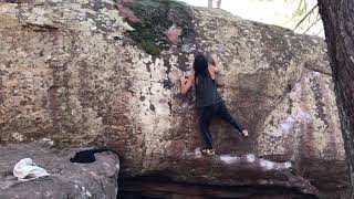 Video thumbnail of Alita de mosca, 6c. Albarracín