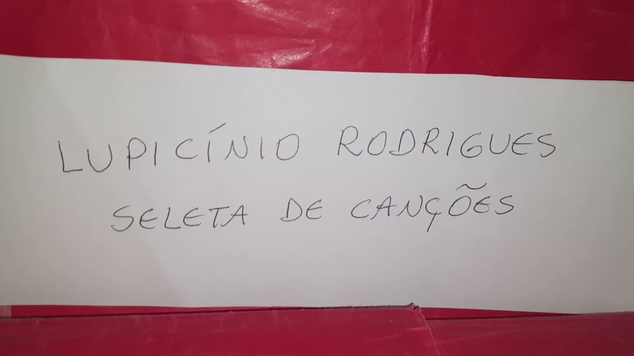 lupicínio rodrigues cadeira vazia