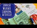 Spanish Weather Read Aloud Activities