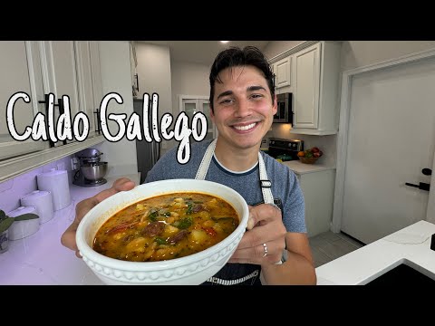 Caldo Gallego Cubano Galician White Bean Soup Gio en la Cocina