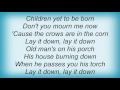 Spock's Beard - Lay It Down Lyrics