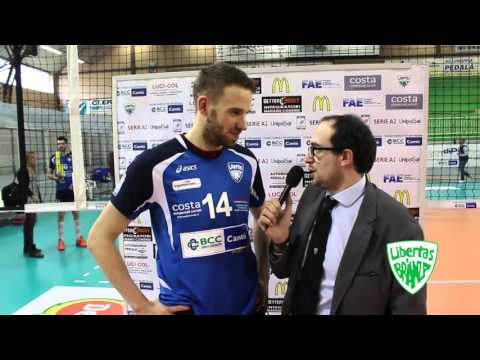Volley A2 M - Alessandro Preti dopo Cantù-Potenza Picena 3-1