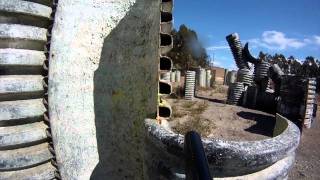 preview picture of video 'Paintball Jungle - 10.1.11 - Hyperball - GoPro HD'