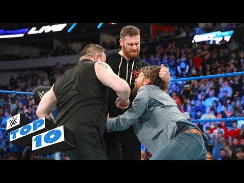 Top 10 SmackDown LIVE moments: WWE Top 10, March 20, 2018