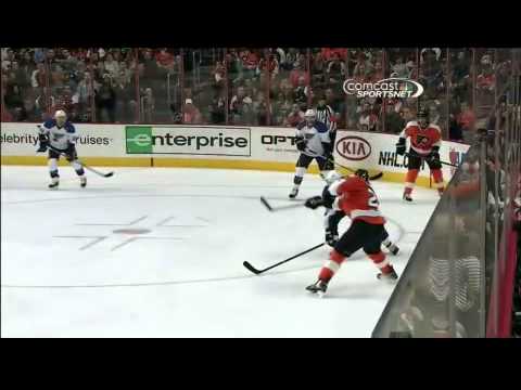 blues vs flyers march 22,2014