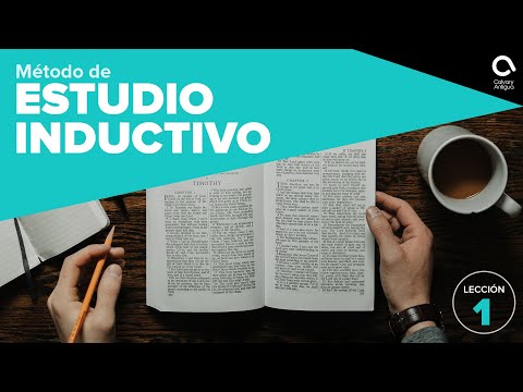 Método de Estudio Inductivo - Lección # 1