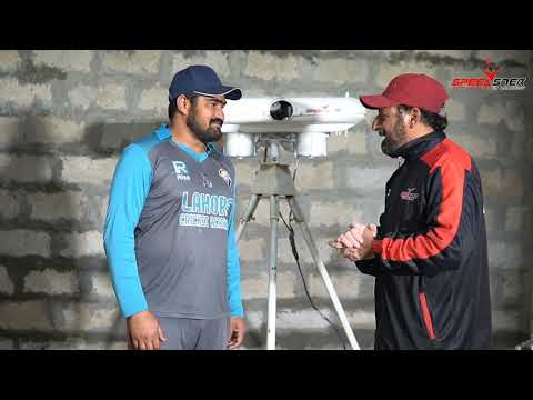 Speedster-BOLA Professional bowling machine demo highlights for Lahore players