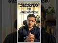 Authentication Vs Authorization