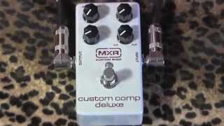 Video thumbnail for MXR Custom Shop CUSTOM COMP DELUXE compressor demo with Gretsch White Falcon by gearmanndude