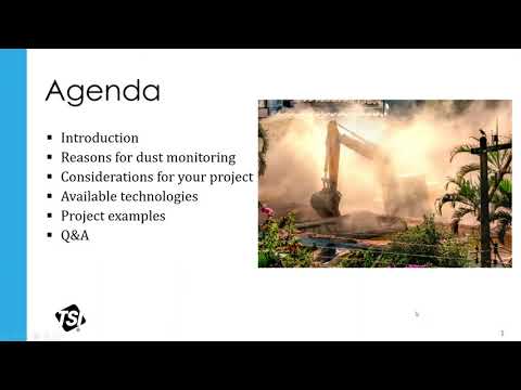 Webinar: Perimeter Dust Monitoring with Tom Douglas, TSI