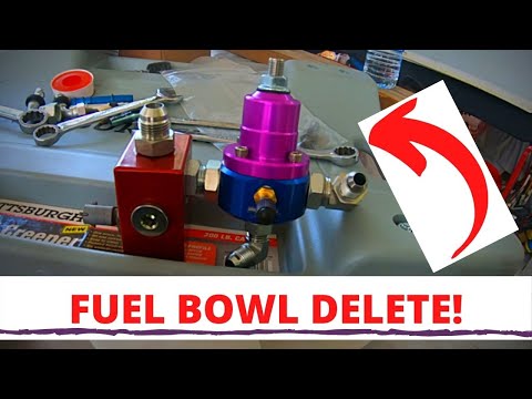 THE LAST STEP BEFORE CAB ON!! F250 Fuel Bowl Delete Install | Ep 6