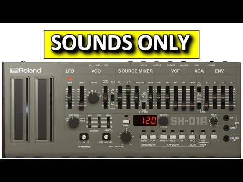 Roland SH-01A + K-25M Keyboard Boutique Series Monophonic Synthesizer Module 2017 - Present - Gray image 5
