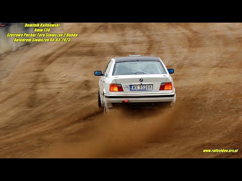 Dominik Kalinowski - Bmw E36 - Szutrowy Puchar Toru Słomczyn 2 Runda 04-03-2023
