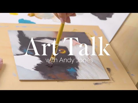 Cat Portrait - Art Talk with Andy Jones