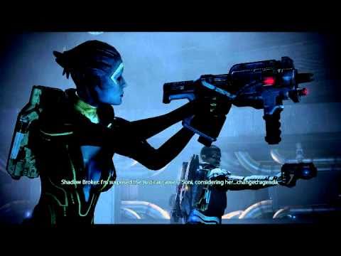Mass Effect 2 DLC Lair of the Shadow Broker - Unique Comment about Morinth by Shadow Broker