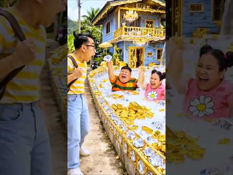 AKHIRNYA punya kolam dari EMAS JUGA🤣‼️😭