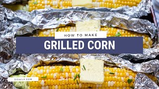 Grilled Corn on the Cob Foil Packets