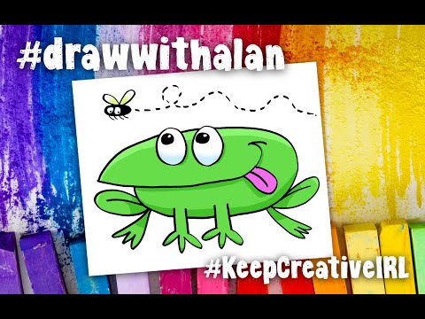 #DrawWithAlan : Draw a Frog!