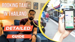 How to book cabs in Thailand | Cab booking apps Thailand | Detailed Guide | Grab complete review