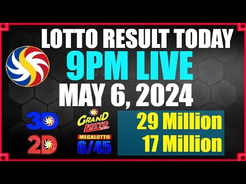 Lotto Result Today May 6, 2024 9pm Ez2 Swertres