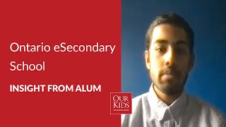 Ontario eSecondary School, Alumnus Video Review from Bilal  Bacchus