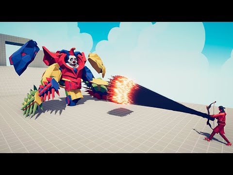 CLOWN GOLEM vs EVERY GOD - Totally Accurate Battle Simulator | TABS