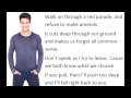 Clarity - James Maslow, Cover (Lyrics) 