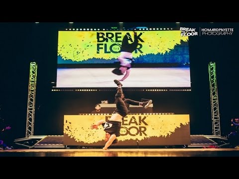 Break The Floor 2017 | Bboy Pocket judge exhibition.