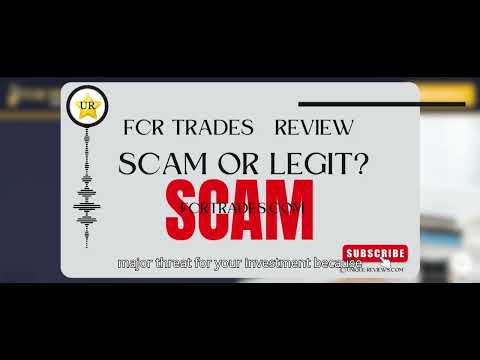 FCR Trades reviews, fcrtrades.com review Scam