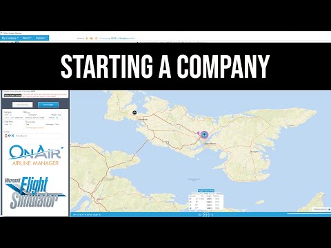 OnAir Airline Manager Tutorial | Starting An Airline & First Flight | Microsoft Flight Simulator