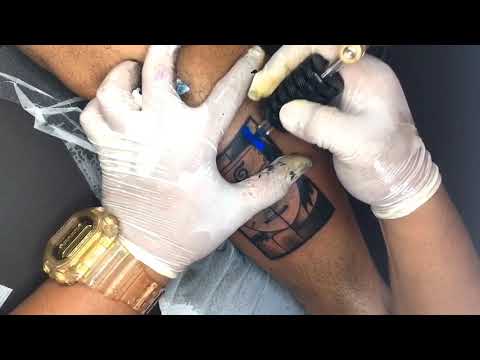 NARUTO x SASUKE TATTOO - TIMELAPSE