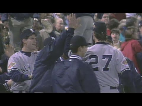 WS1996 Gm4: Lloyd induces double play to force extras
