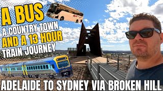 Adelaide to Sydney by Bus & Train | Broken Hill Country Town Stopover Adventure